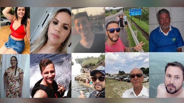 Mortos da queda de paredão em Capitólio tinham entre 14 e 68 anos