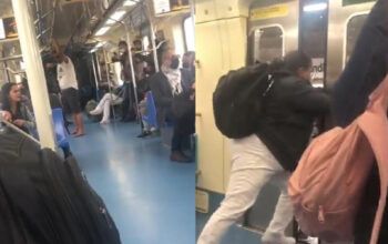 Passageira expulsa mulher sem máscara de vagão do Metrô de São Paulo