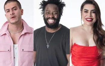 Arthur, Douglas e Naiara estão no paredão do 'BBB 22'