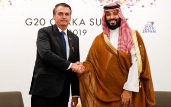 Bolsonaro convida príncipe saudita para visitar o Brasil