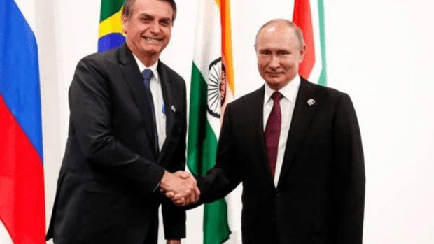 Bolsonaro irrita EUA em aproximação com Rússia