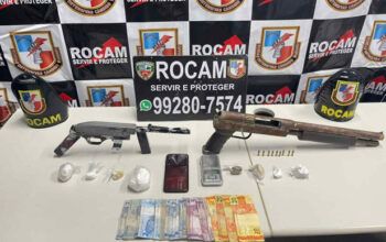 Dois homens e uma mulher são presos no Cacau Pirêra por tráfico de drogas