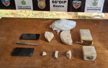 Mulher e homem são presos no Envira por tráfico de drogas