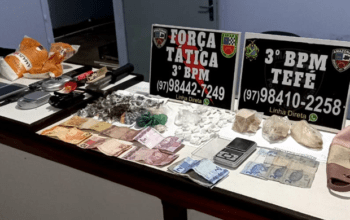 Quatro homens são presos em Tefé por sequestro, tortura e tráfico de entorpecentes