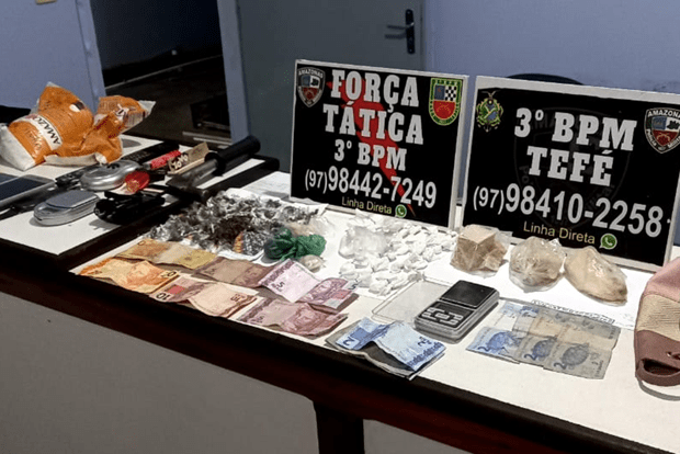 Quatro homens são presos em Tefé por sequestro, tortura e tráfico de entorpecentes