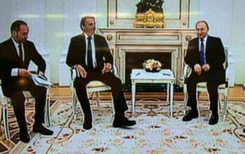 “Somos solidários à Rússia”, diz Bolsonaro a Putin