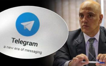 Alexandre de Moraes manda bloquear Telegram no Brasil