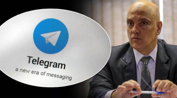 Alexandre de Moraes manda bloquear Telegram no Brasil