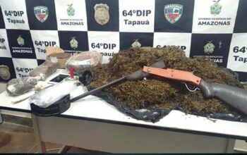 Droga no Abufari - Em Tapauá, PMAM apreende mais de 5kg de maconha dentro de uma canoa