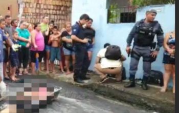 Dupla em motocicleta executa a tiros homem 29 anos no bairro Compensa