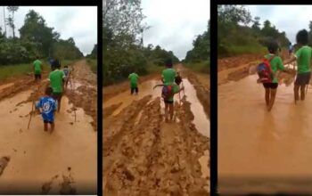 Estrada Anori-Mato Grosso vira lama e afasta estudantes de sala de aula - vídeo