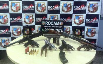 Facção criminosa fortemente armada é presa antes do ataque a grupos rivais