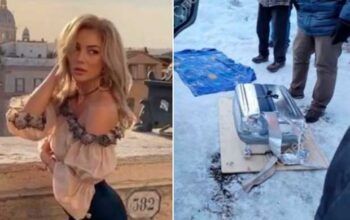 Modelo que chamou Putin de “psicopata” é encontrada morta em mala