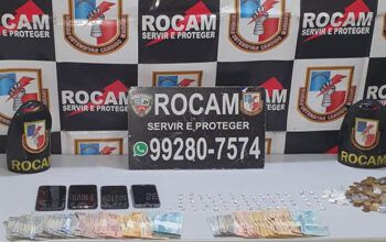 Polícia Militar prende dois homens por tráfico de drogas, em Nhamundá