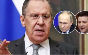 Putin não recusaria encontro com Zelensky, diz chanceler russo