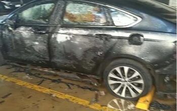 Vídeo: carros oficiais ficam destruídos após incêndio no Planalto