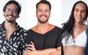 Eliezer, Gustavo e Lina estão no paredão do 'BBB 22'