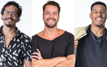 Eliezer, Gustavo e Paulo André estão no paredão do 'BBB 22'