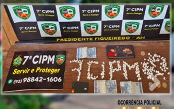 Homem é preso em Presidente Figueiredo por tráfico de drogas