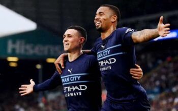 Jesus marca mais um, City faz 4 x 0 e segue líder da Premier League