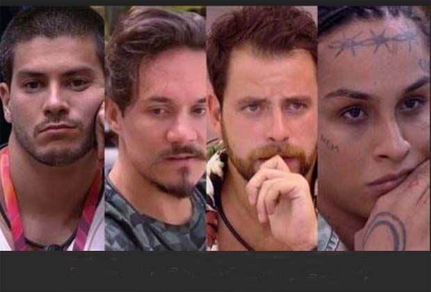 Paredão falso do 'BBB 22' tem Arthur, Eliezer, Gustavo e Lina