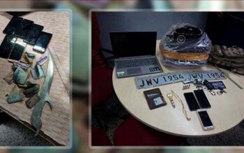 PMAM detém três homens por roubo, na zona centro-oeste