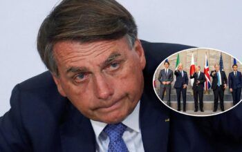 Bolsonaro é esnobado e Brasil fica de fora da cúpula do G7, de novo