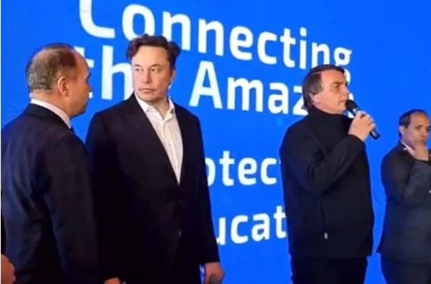 Bolsonaro elogia bilionário Elon Musk: “Mito da liberdade”