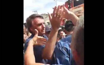 Bolsonaro ouve em Sergipe gritos da população por volta de Lula (vídeos)