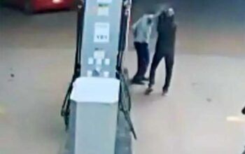 Frentista leva tiro na cabeça durante tentativa de assalto e sai andando