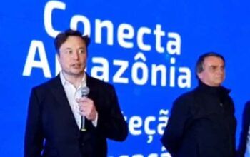 Musk anuncia internet para escolas e monitoramento da Amazônia