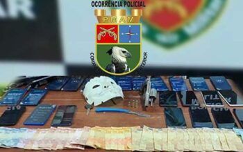 PMAM prende um homem e apreende adolescente po roubo no Careiro Castanho