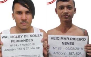 Seap divulga imagens de detentos que fugiram nesta quinta-feira