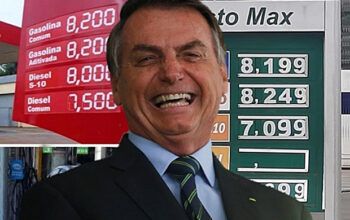 Após reajuste, gasolina dispara e chega a custar R$ 8,29 o litro