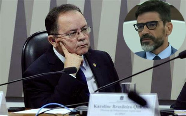 Delegado Alexandre Saraiva desafia senador a processá-lo