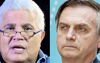 Descontrolado, Bolsonaro ataca Noblat: “um bosta como você”