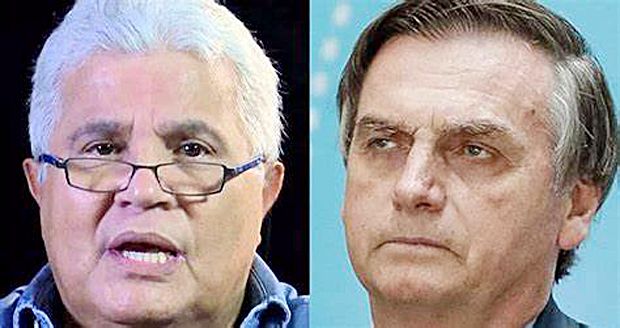 Descontrolado, Bolsonaro ataca Noblat: “um bosta como você”
