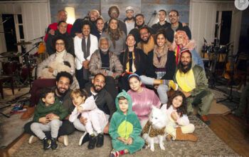 Gilberto Gil celebra 80 anos ao lado de filhos e netos no Domingão