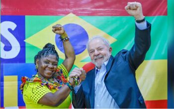 Lula se encontra com Francia Márquez, vice-presidenta eleita da Colômbia
