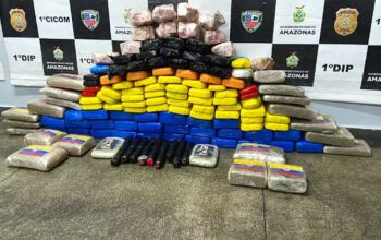 Mais de 150kg de cocaína procedentes de Tabatinga são apreendidos no porto de Manaus