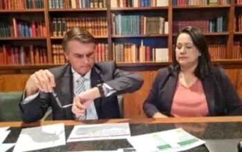 Bolsonaro termina live e corre para assistir entrevista de Lula no JN