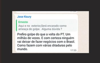 Empresários bolsonaristas defendem golpe de Estado caso Lula seja eleito; veja zaps