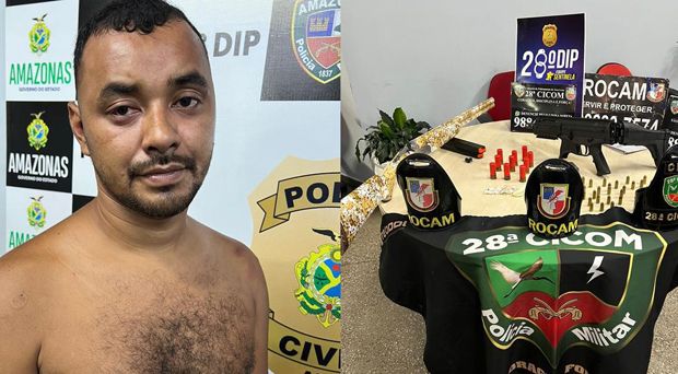 Pistoleiro da facção 'Revolucionários da Amazônia', “Bené” é preso no Puraquequara
