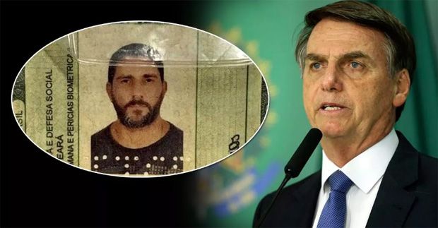 Bolsonaro e seu filho Flávio visitaram Adriano da Nóbrega, chefe do Escritório do Crime na cadeia