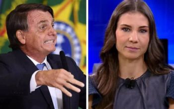 Bolsonaro se irrita e ataca mais uma mulher jornalista: "seu marido vota em mim" (vídeo)