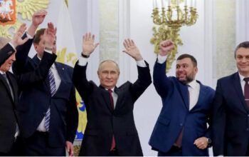 Putin proclama anexação de território ucraniano e promete vencer guerra