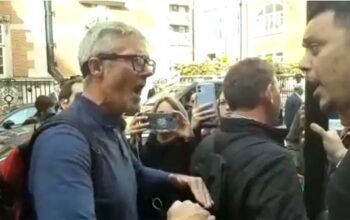 Vídeo: cidadão britânico exige respeito de bolsonaristas no dia do funeral da rainha