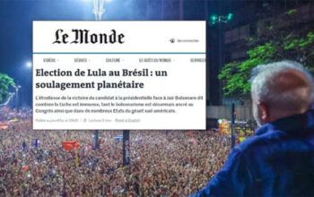 Em editorial, Le Monde, da França, diz que eleição de Lula é "alívio global"