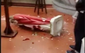 Igreja é vandalizada no Paraná e bispo faz alerta sobre aumento da violência em meio às eleições (vídeo)