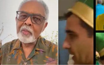 Após ser atacado, Gilberto Gil agradece mensagens de apoio e rebate bolsonaristas: “é o terceiro turno, os inconformados"